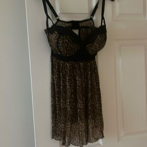 Dreamgirl animal print sexy lingerie